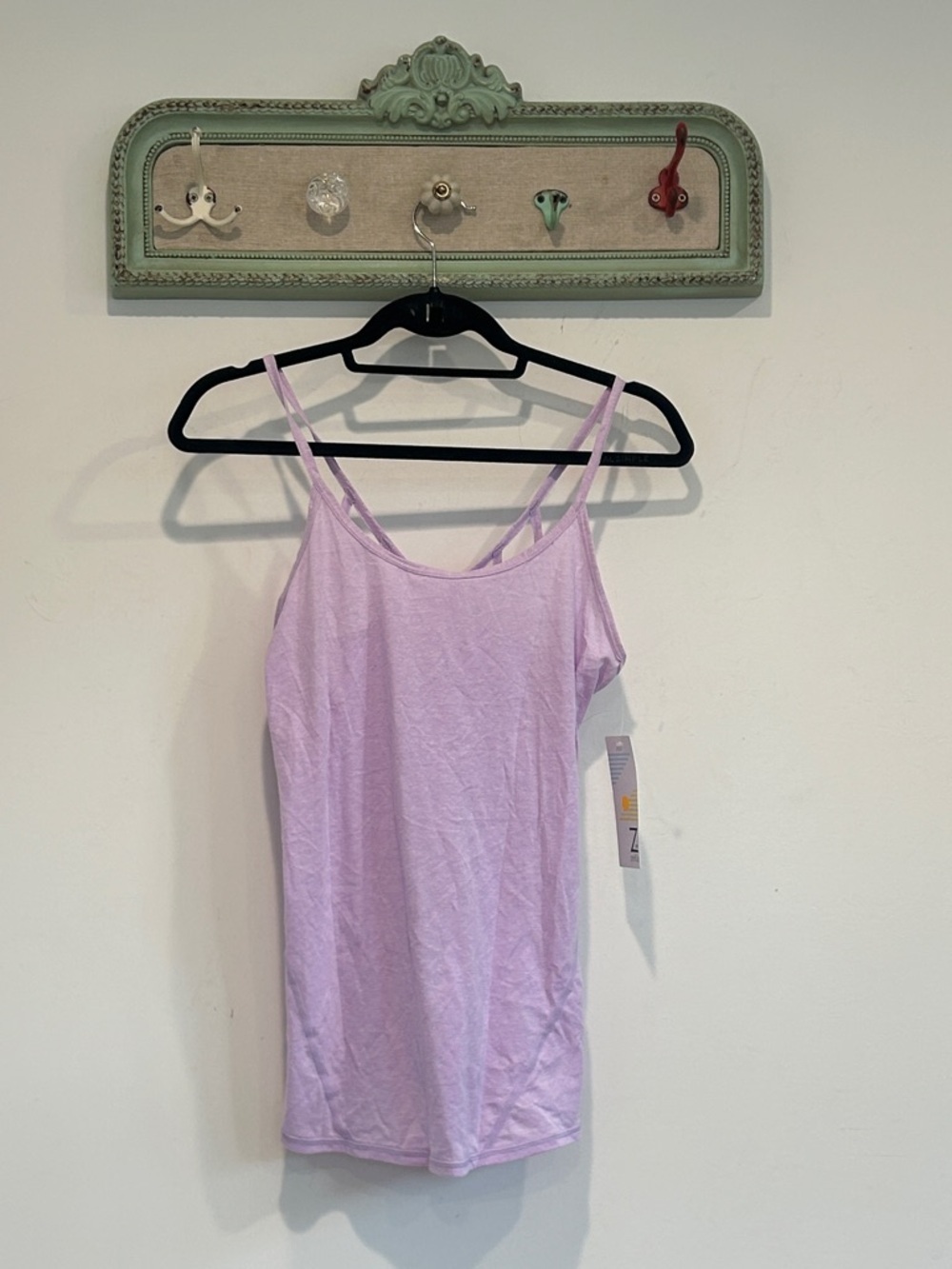 Zella Lilac purple Double-Strap active wear Tank Top women’s XS new w tag